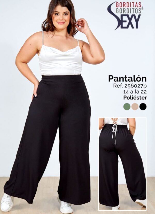 PANTALON BTA ANCHA RESORTE ANCHO 14-22 256027P
